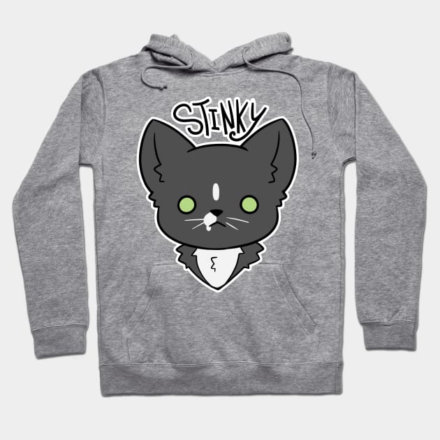 Stinky Moosh Hoodie by 8bitWitch